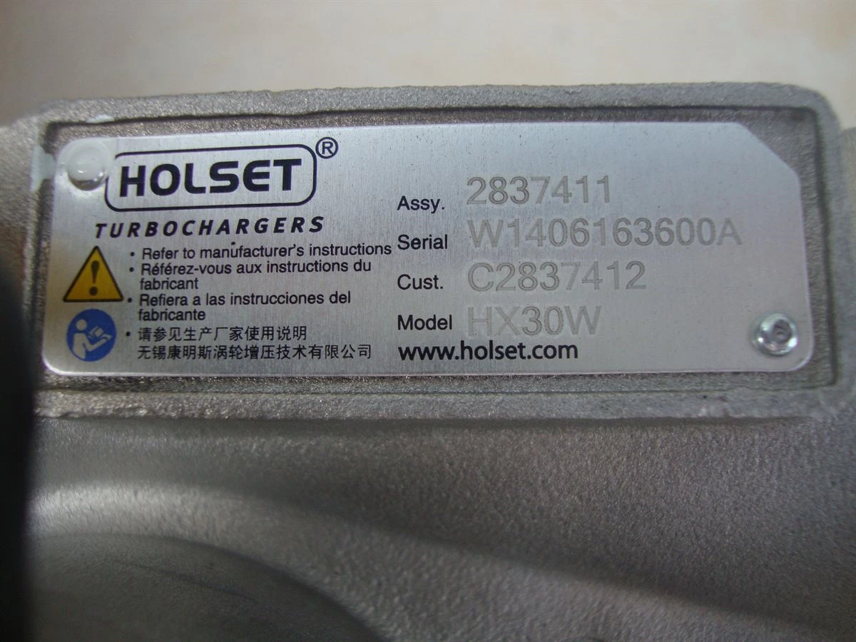 DCEC 4B Series Turbocharger