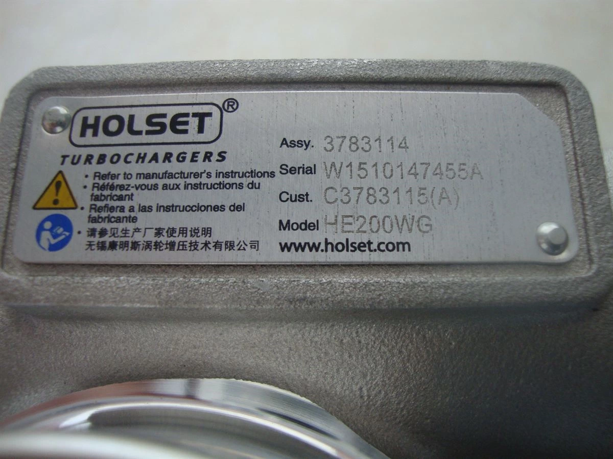 DCEC 4B Series Turbocharger