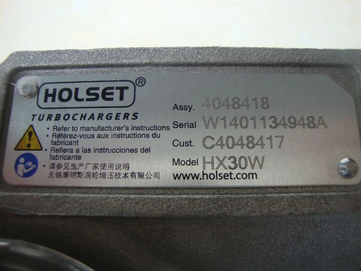 DCEC 4B Series Turbocharger