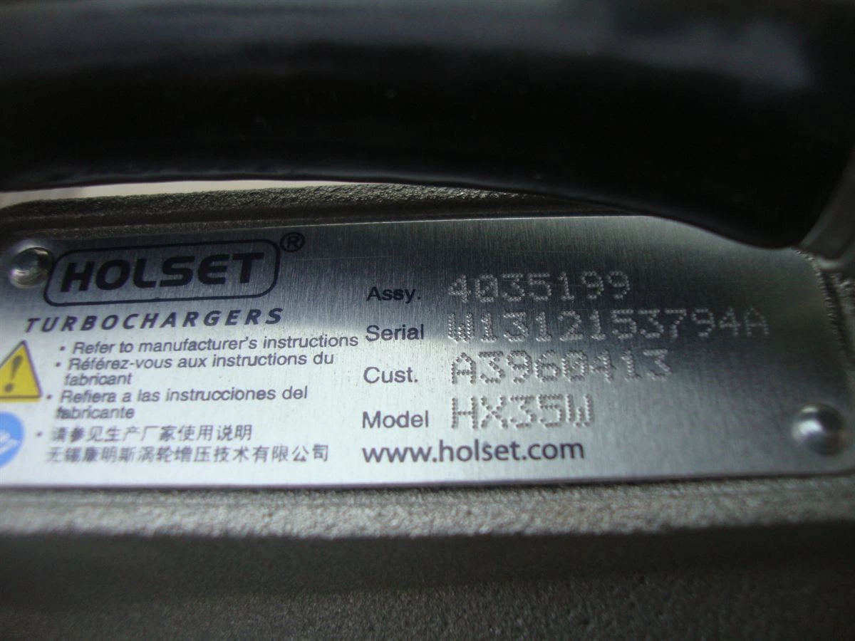 DCEC 6B Series Turbocharger