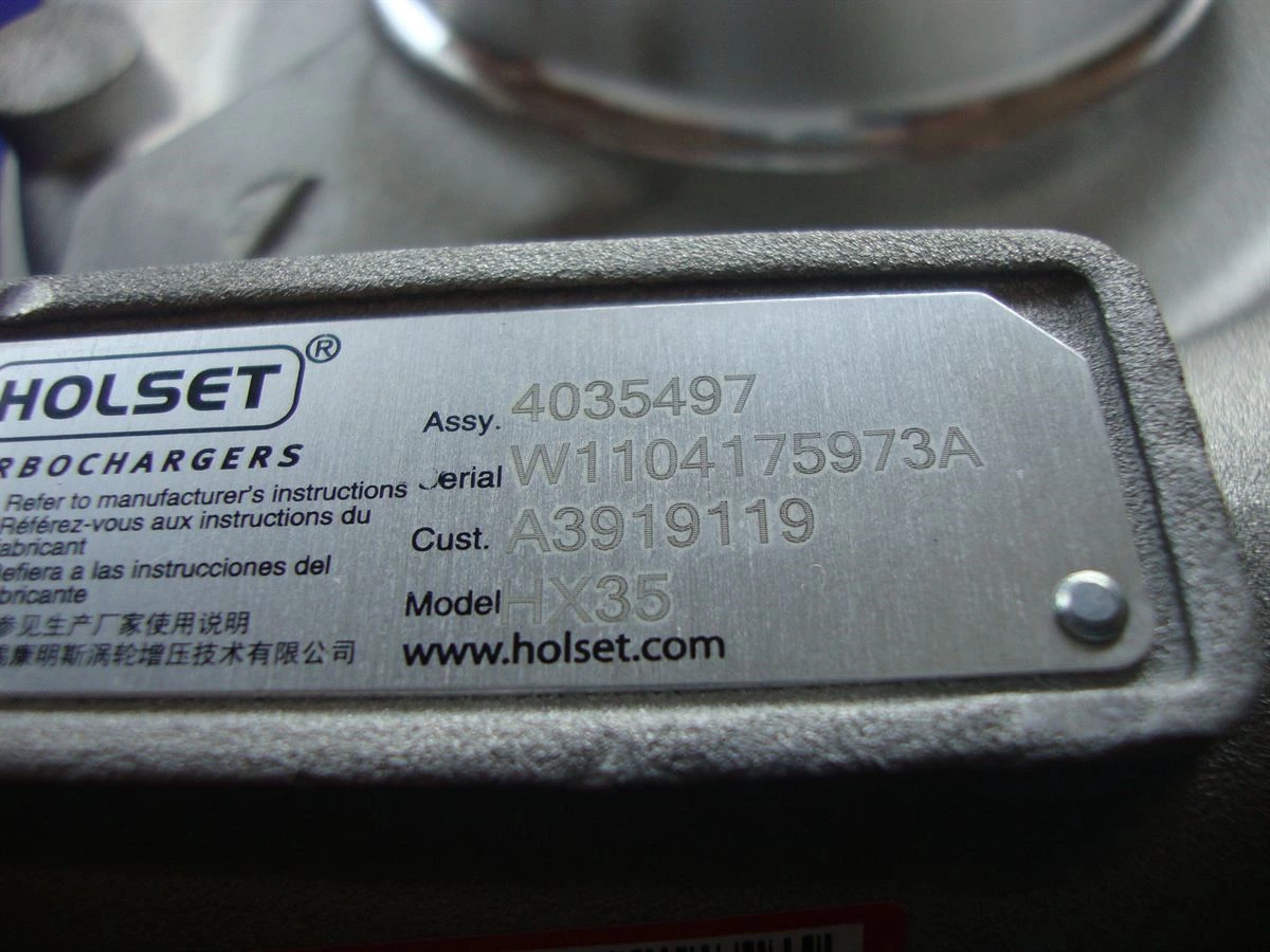 DCEC 6B Series Turbocharger