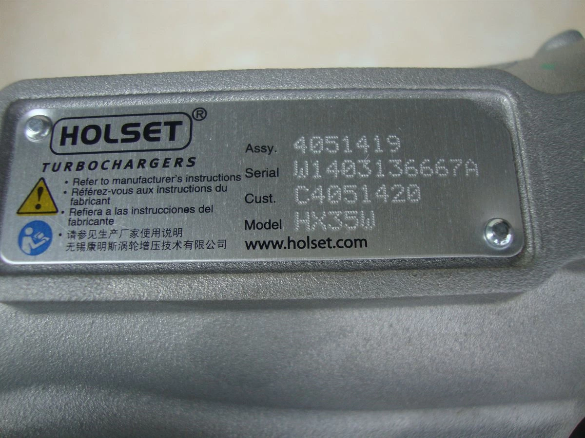 DCEC 6B Series Turbocharger