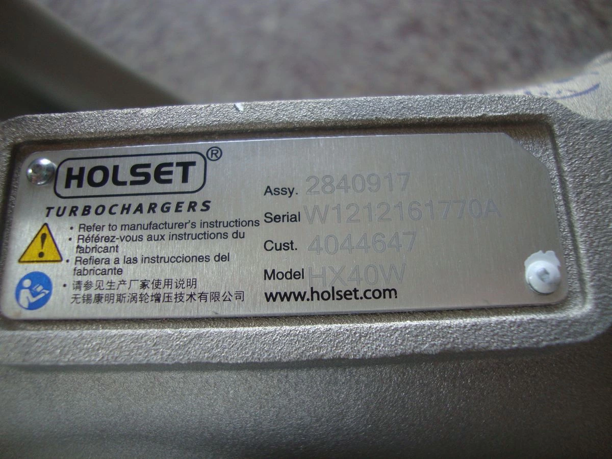 DCEC C Series Turbocharger