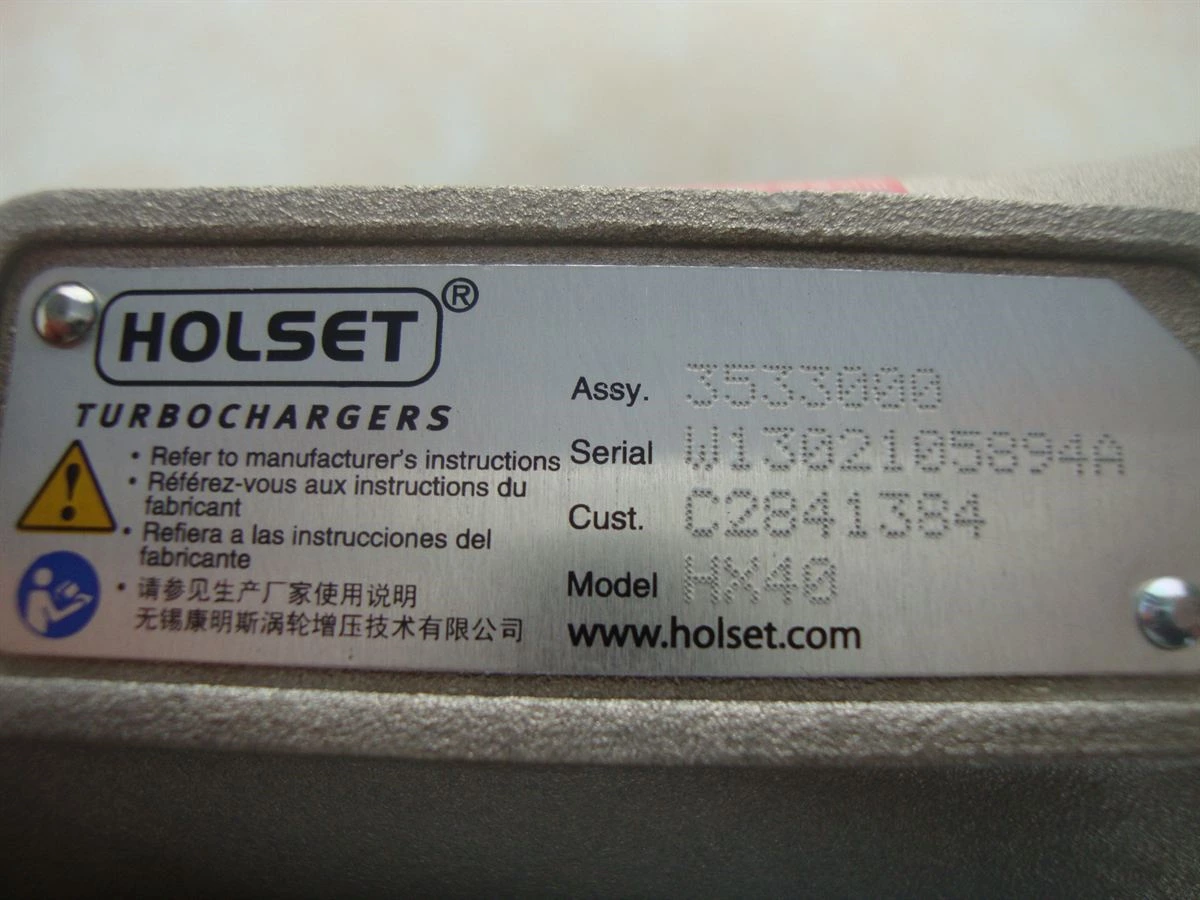 DCEC C Series Turbocharger