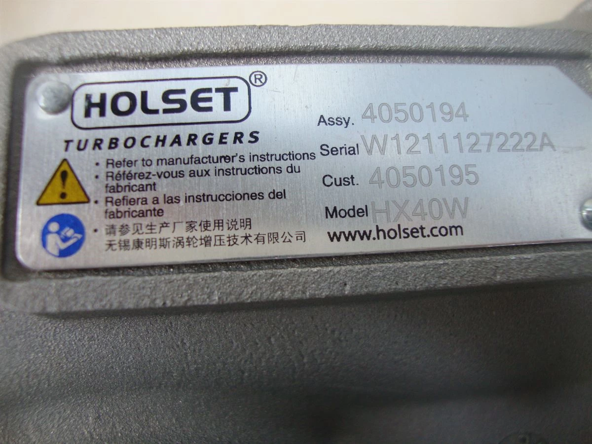 DCEC C Series Turbocharger