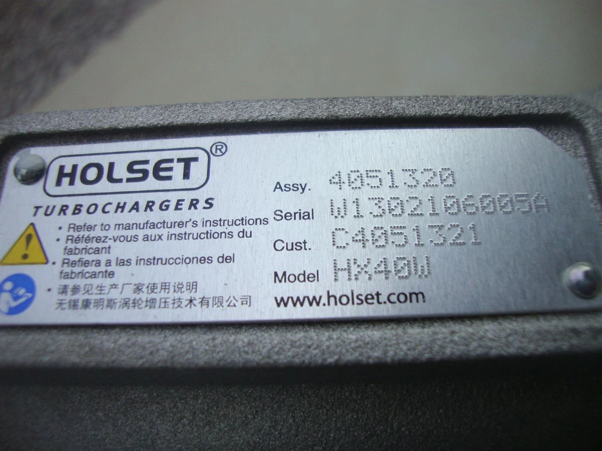 DCEC C Series Turbocharger