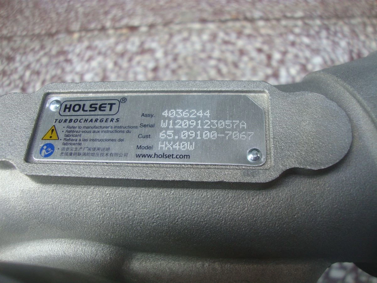 Doosan HX40W Turbocharger