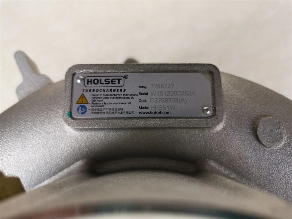 DCEC ISZ Turbocharger