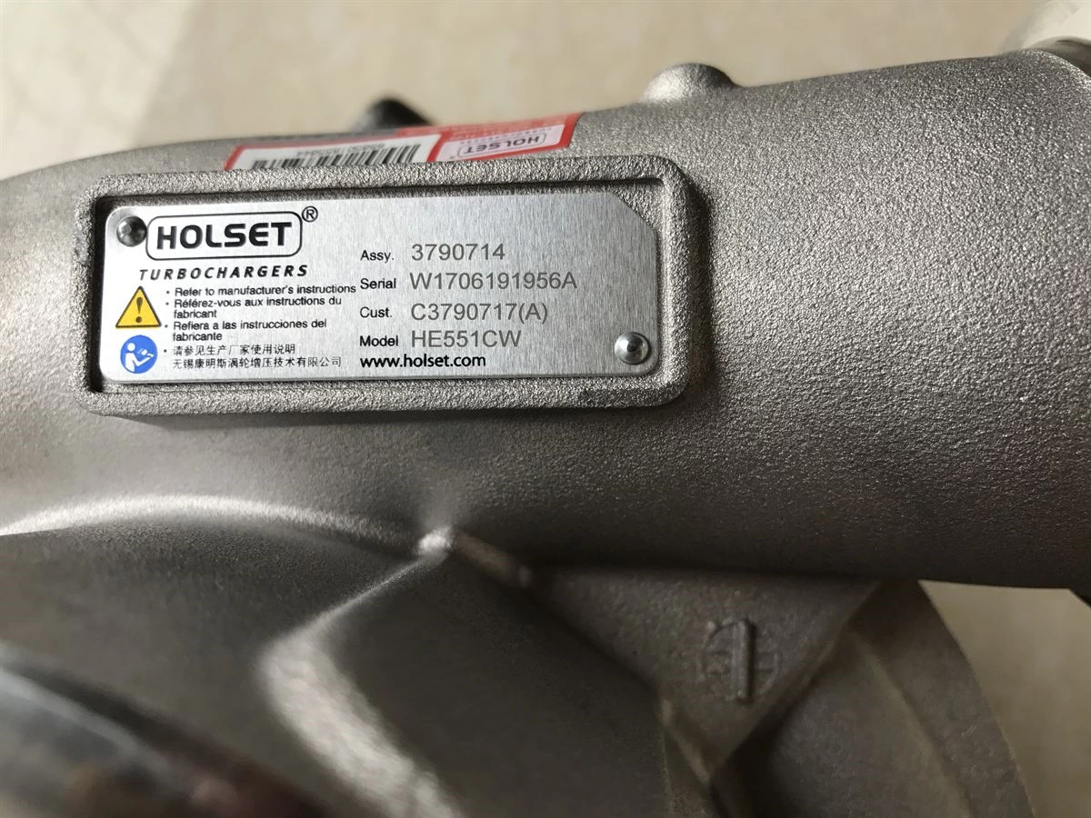 DCEC ISZ Turbocharger