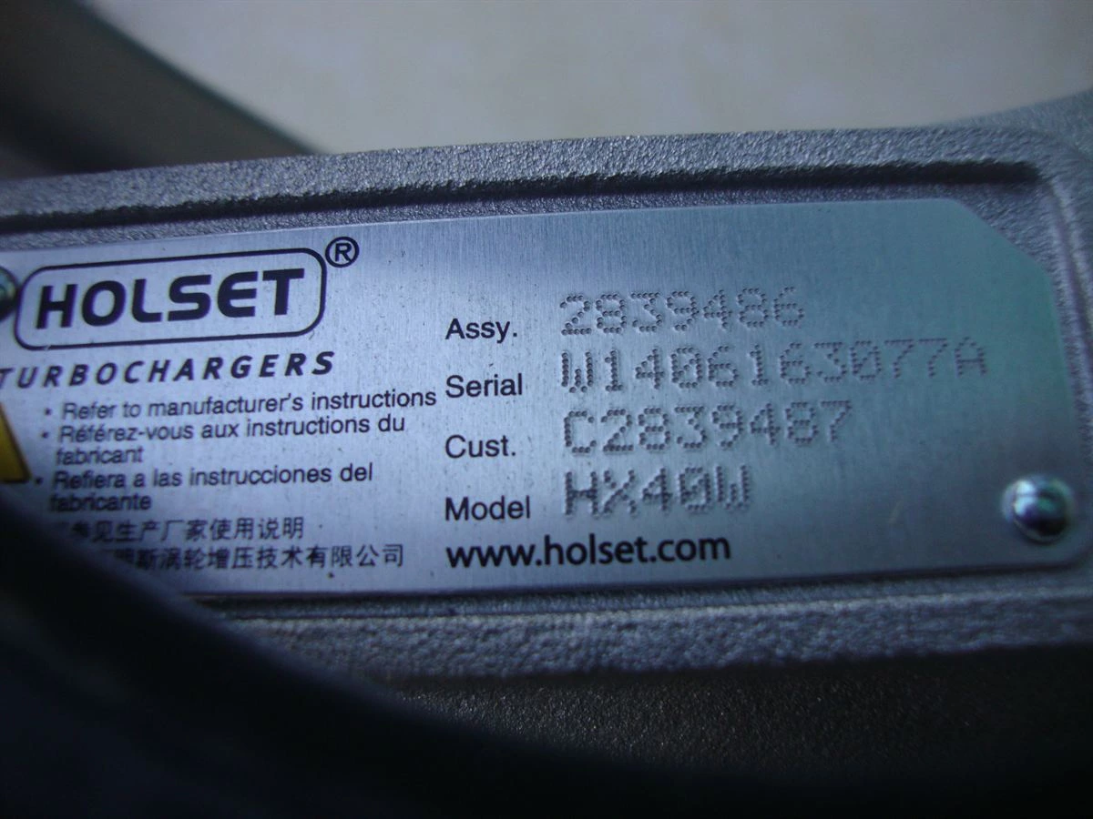 DCEC L Series Engine Turbocharger