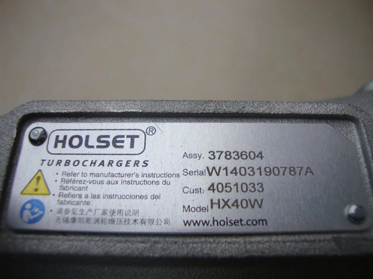 DCEC L Series Turbocharger