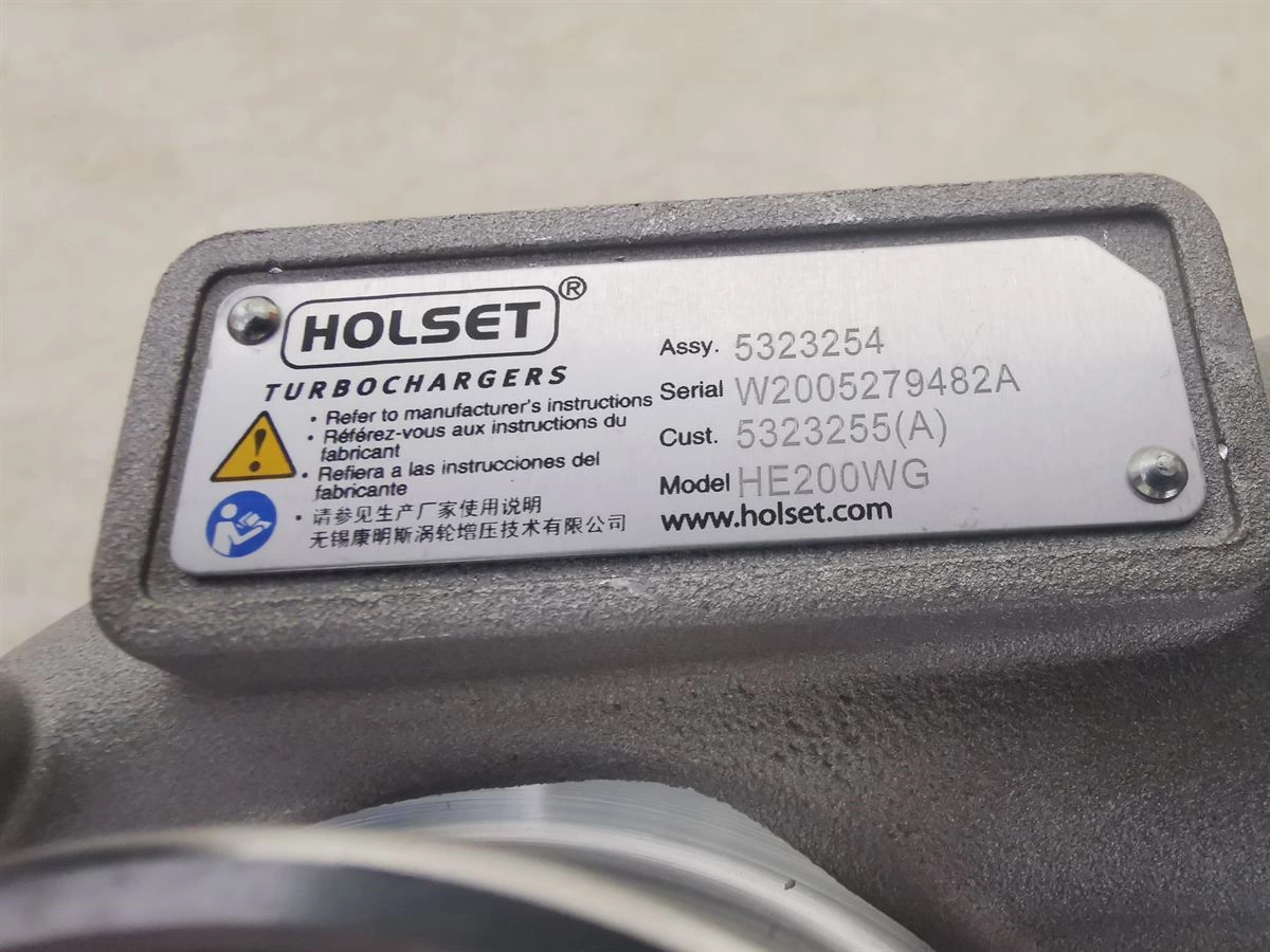 Foton Cummins HE200WG Turbocharger