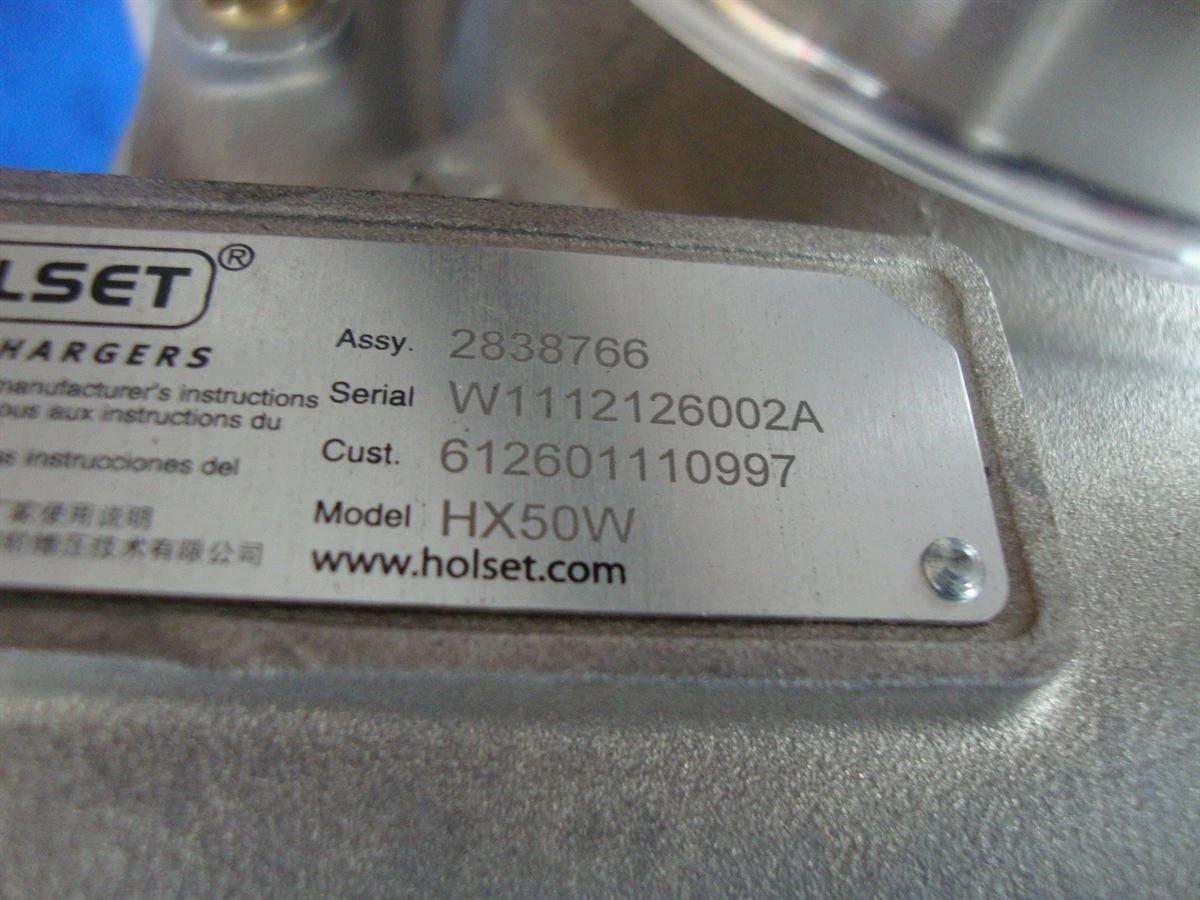 HX50W Turbocharger