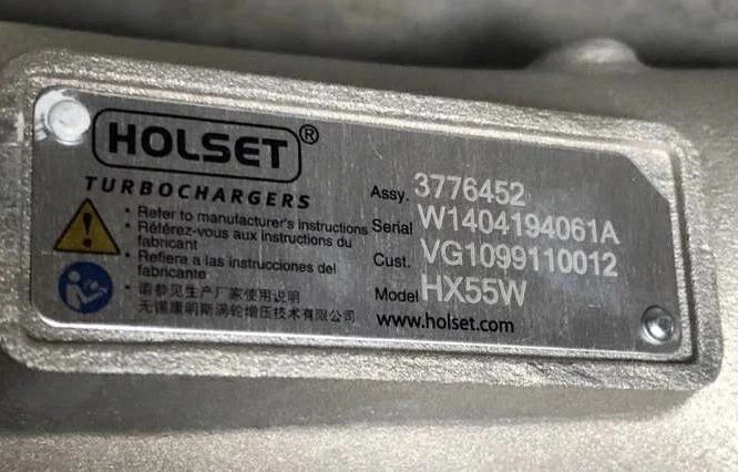 HX55W Turbocharger