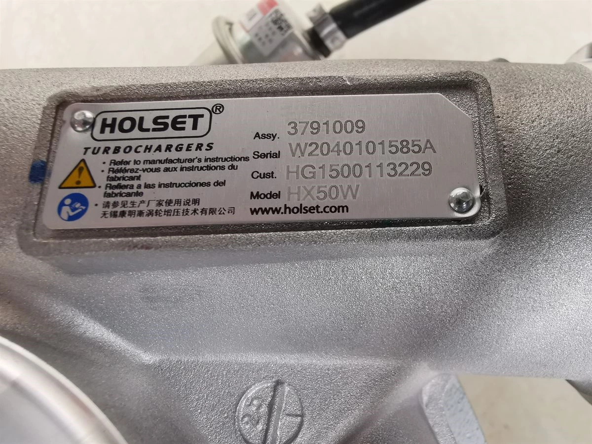 HX50W Turbocharger