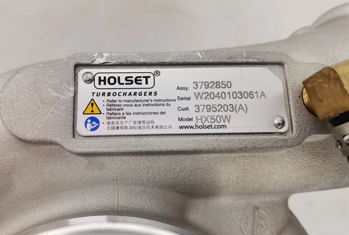 HX50W Turbocharger