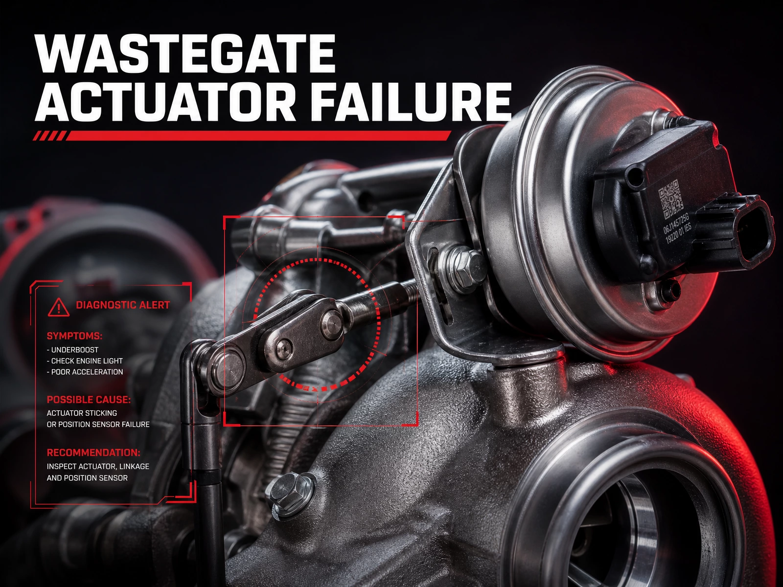 Wastegate Actuator Failure: Symptoms and Fixes
